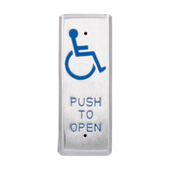Push Button Rte RTE-PTO | All-active PUSH TO OPEN exit button, surface | CDVI